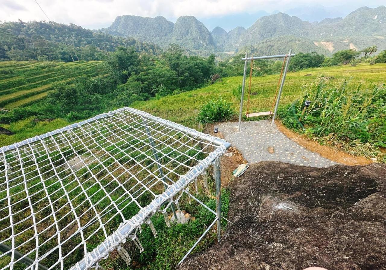 Oh Pu Luong Homestay Huong Ba Thuoc Exterior foto