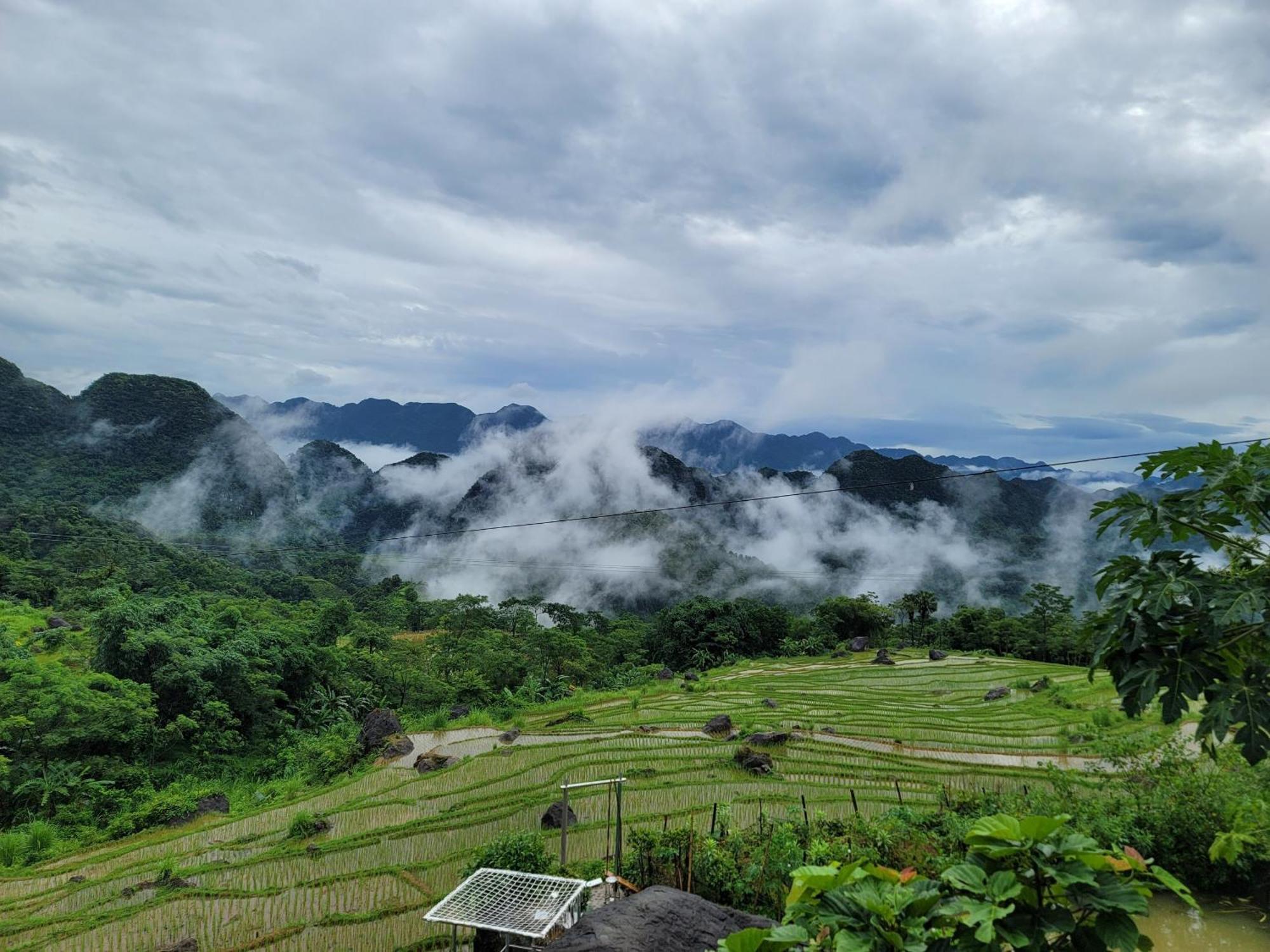 Oh Pu Luong Homestay Huong Ba Thuoc Exterior foto