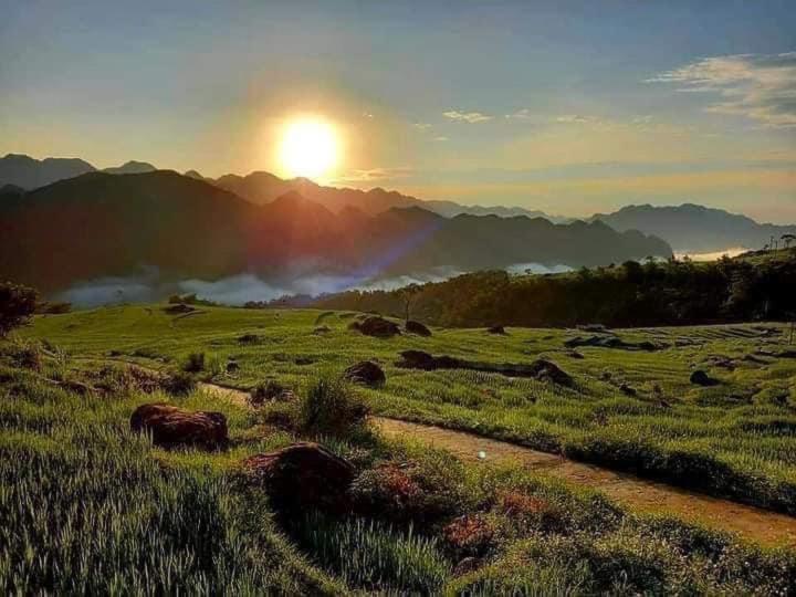 Oh Pu Luong Homestay Huong Ba Thuoc Exterior foto